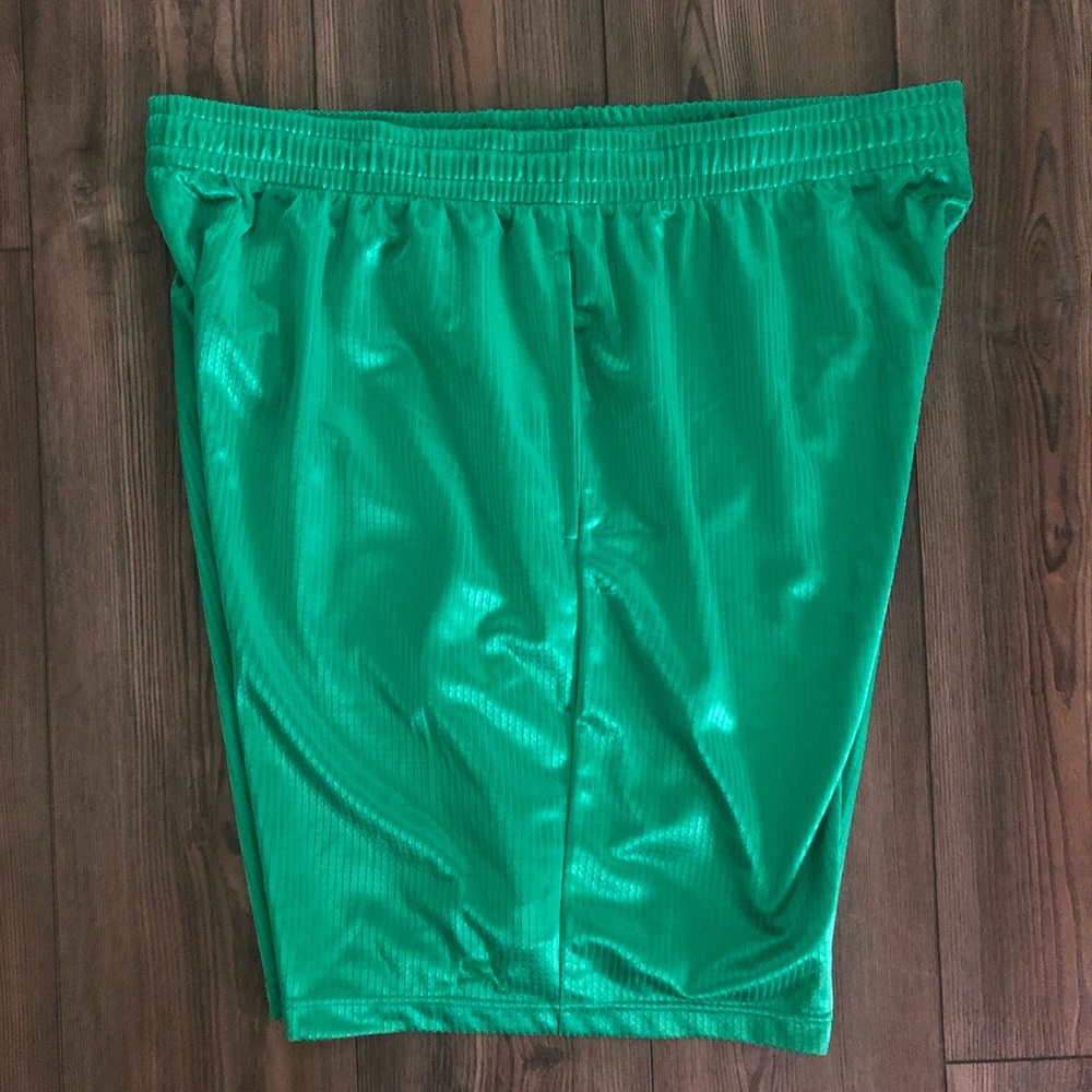 Green STARTER Basketball Shorts